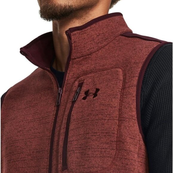Under Armour Mens Specialist Vest Cinna Red #9933 - Picture 4 of 12